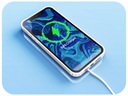 Puzdro magsafe pre iPhone XR magnetické pancierové clear puzdro + 5D Sklo 9H Kód výrobcu PLECKI CASE POKROWIEC ŁADOWANIE 0020
