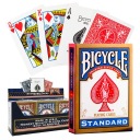 ИГРОВЫЕ КАРТЫ ВЕЛОСИПЕД СТАНДАРТНЫЙ С ЗОЛОТОЙ ОБОРУДОВАНИЕМ КРАСНЫЕ/СИНИЕ