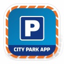 Парковочная наклейка с приложением CITY PARK APP 5х5 см.