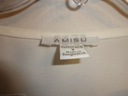 Amisu bluzka S 36 38 delikatna elegancka Fason klasyczny
