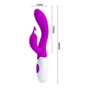 PRETTY LOVE - HYMAN Purple 30 function vibrations Waga produktu z opakowaniem jednostkowym 1.1 kg