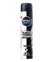 NIVEA MEN Черный Белый Мужской спрей-антиперспирант - дезодорант 3x200мл
