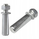 KLIN DO KORBY ROWEROWEJ STALOWY 10MM X 46MM