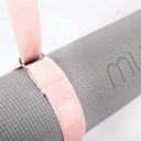 Ремешок для йоги Myga 2 в 1 - пудрово-розовый
