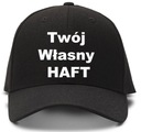 CZAPKA BEJSBOLÓWKA HAFT LOGO NAPISEM NADRUKIEM