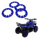 4PCS ATV WHEEL HUB TRIM ANTI SCRATCH UNIVERSAL PLASTIC GO КАРТА O1  (17834000577) фото min 9
