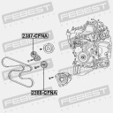 РОЛИК НАТЯГУВАЧ AUDI A3/S3/SPORTB./LIM./QU  (15075549792) фото min 8