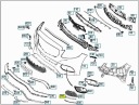 ЗАХИСТ ДЕКОРАТИВНИЙ MERCEDES-BENZ C 180 D C 200 D C 220 D W205 ОРИГІНАЛЬНИЙ  (17511522659) фото min 6
