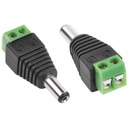 Вилка DC 2.1/5.5 с быстрым разъемом