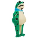Взрослый надувной костюм лягушки Пасхальный костюм одеваются