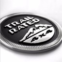 Значок 3D LOGO JEEP OffRoad TRAIL RATED