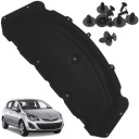Opel Corsa D Смветение маски с помощью запонок. Изоляция 06-14R + запонки