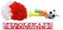Польша Футбольная форма сборной Польши на Евро-2024, афро-шарф, труба