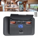 ГНІЗДО АВТОМОБІЛЬНИЙ MONTAZOWE 12V 24V 4 USB PD QC 3.0 ON ВИКЛЮЧЕНИЙ 30W КРИШКА  (18891856772) фото min 13