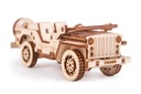 Drevené puzzle 3D Jeep Zbierka Puzzle i układanki