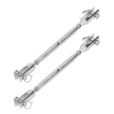 2PCS JAW Turnbuckle Jaw і Зубчик з нержавіючої сталі Щелепи jieo DB фото 15