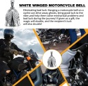 4 ШТУКИ DZWONEK МОТОЦИКЛЕТНИЙ ANIOL STROZ BIKER BELL Z BRELOKIEM & NASZYJNIKIEM  (18874352218) фото min 6