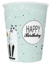 БУМАЖНЫЕ ЧАШКИ ДЛЯ ДНЯ РОЖДЕНИЯ 250мл 8 шт.