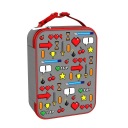 ТЕРМАЛЬНАЯ СУМКА ДЛЯ ОБЕДА LUNCH BOX БОЛЬШАЯ СУМКА ДЛЯ ОБЕДА 1-ОТДЕЛЕНИЕ ДЛЯ ИГР ION8
