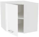 AKSEL BASIC белый глянец б_WN60х54_L угловой кухонный шкаф