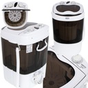 МИНИ ПОРТАТИВНАЯ СТИРАЛЬНАЯ МАШИНА ТУРИСТИЧЕСКАЯ ЦЕНТРОФУГЕННАЯ ЗАГРУЗКА 3 кг