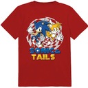 NAJLEPSZA KOSZULKA DZIECIĘCA T-SHIRT SONIC 128 JAKOŚĆ