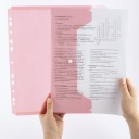 Папка-конверт А4 с застежкой-кнопкой ВКЛАДЫВАЕТСЯ В БИНДЕР - 10 шт. БЕСПЛАТНО