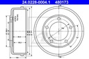 BEBEN DE FRENADO FORD TRANSIT 00-06 