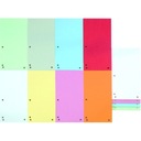 КАРТОННЫЕ ВКЛАДЫШИ 1/3 А4 DONAU COLOR MIX