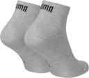 Ponožky členkové quarter PUMA PREMIUM 3PAK 39/42 Strih ponožky