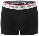 Czarne bokserki męskie REEBOK majtki zestaw 3p. M Kod producenta Mens Reebok Trunk OVETT