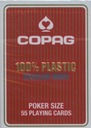 Karty do gry Copag 100% plastic Regular index AKCESORIA