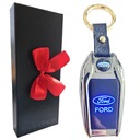 БРЕЛОК ДЛЯ БРЕЛКА FORD GLOW LIGHTER ELEGANT со светодиодной подсветкой, ЧЕХОЛ С ЛОГОТИПОМ, БАНТ