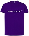 Pánske tričko SPACEX SPACE X NASA XS Výstrih okrúhly