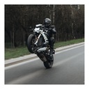 Spodnie motocyklowe skórzane REBELHORN VELOCE BLACK czarny GRATISY Kolor czarny