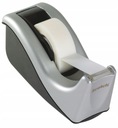Диспенсер для СКОТЧ-ленты (C60-ST), черно-серебристый