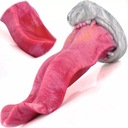 ОЧЕНЬ БОЛЬШОЙ ДИЛДО, СИЛИКОНОВАЯ СЕКС-ПЛУГКА С ЯЗЫКОМ