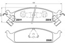 JUEGO - JUEGO ZAPATAS DE FRENADO BREMBO 048977 