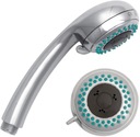 ХРОМИРОВАННЫЙ ДУШЕВОЙ РУЧКА 4 ФУНКЦИИ 65 мм WAVE