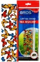 БУМАГА ДЛЯ МУХ НА СТЕНЕ ОКНА FRUIT FLYS AGAINST FLYS BROS (4 ШТ)