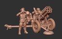German Nebelwerfer v1 with crew 28 mm
