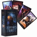 ZESTAW KLASYCZNYCH KART TAROTA WITCHES TAROT 78 KART KARTY TAROTA