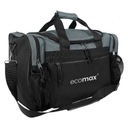 СПОРТИВНАЯ СУМКА ECOMAX ЧЕРНО-СЕРАЯ 80Л