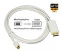 Кабель Mini DisplayPort — HDMI, 1,8 м, 4K Thunderbolt