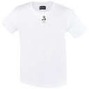 Bavlna biele detské tričko W-F. Tričko 110 Výstrih okrúhly