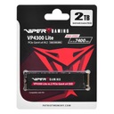 Patriot Viper VP4300L M.2 PCI-Ex4 NVMe 2TB 7.2 / 6. Výrobca Patriot