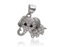 СЕРЕБРЯНЫЙ КУЛОН СЛОНА 925 ДЛЯ ДЕТЕЙ w0427