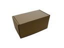 Картонная коробка 14х7,5х7 см, серый, Волна Е