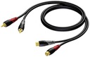УДЛИНИТЕЛЬНЫЙ КАБЕЛЬ 2XRCA - 2XRCA PROCAB CLA850/1,5