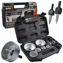 НАБОР ВОЛЬФРАМОВЫХ КОРОНОЧНЫХ ПИЛОВ ДЛЯ СТЕКЛЯРНОЙ ПЛИТКИ, 8 ЭЛЕМЕНТОВ